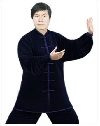 [同城自营]秋冬男女太极服金丝绒加厚不倒南韩绒晨练服武术练功服十一色可选